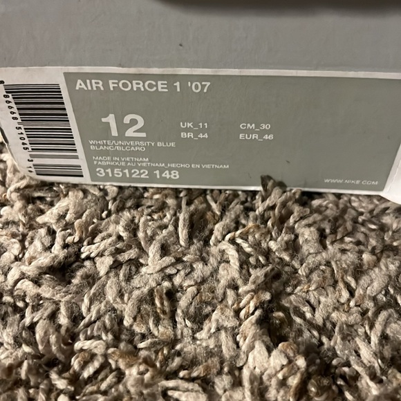 Nike Air Force 1 '07 size 12 - Picture 5 of 5